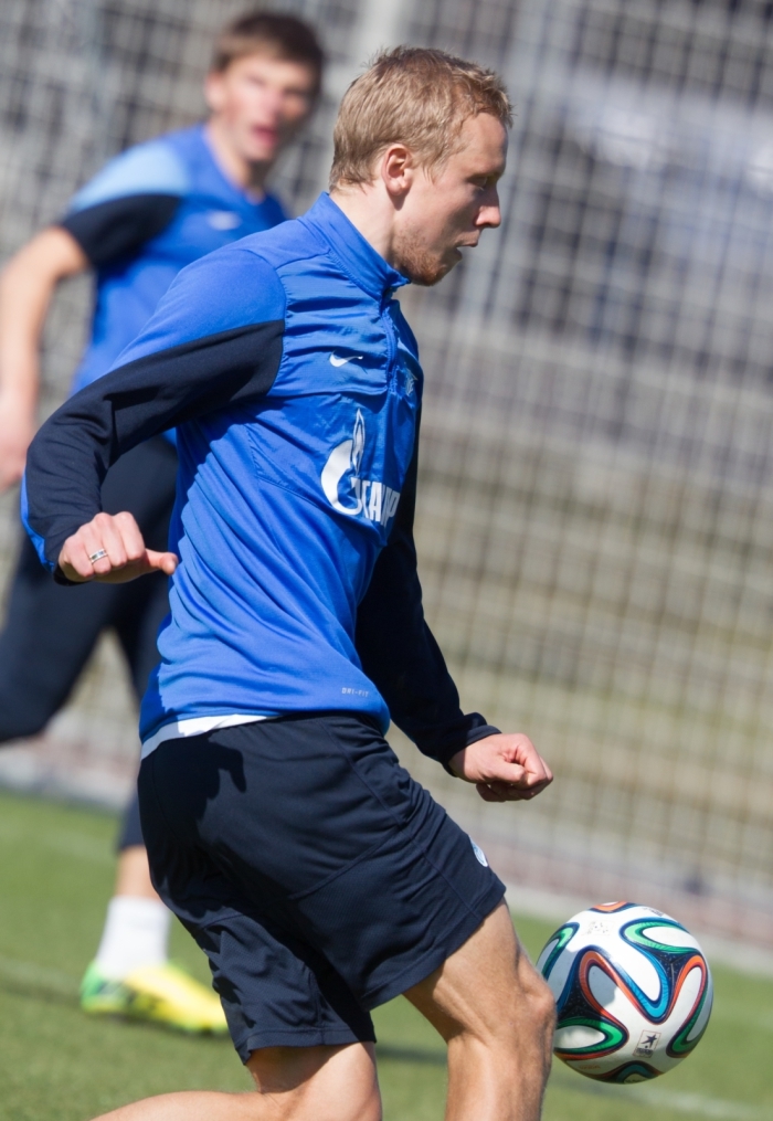Открытая тренировка «Зенита» перед матчем с «Анжи»