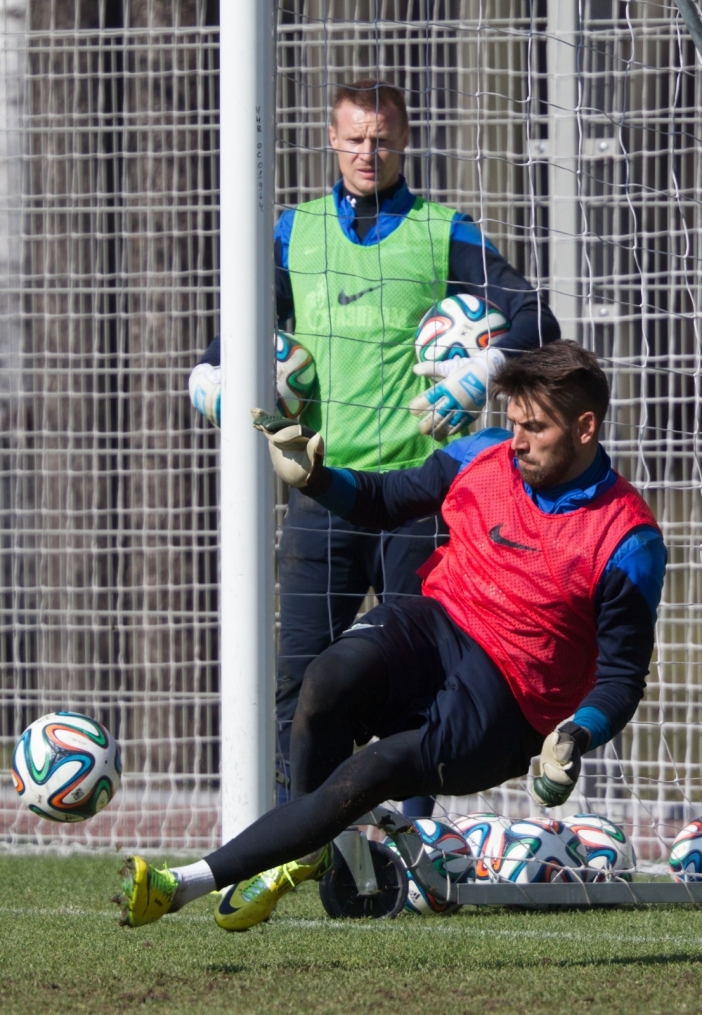 Открытая тренировка «Зенита» перед матчем с «Анжи»