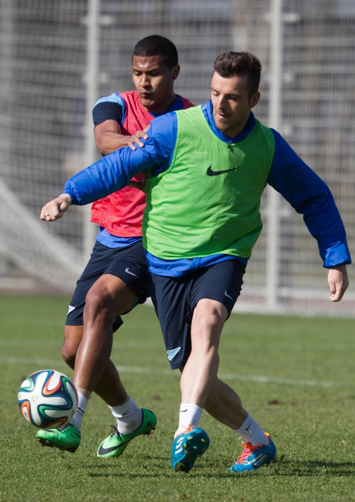 Открытая тренировка «Зенита» перед матчем с «Анжи»