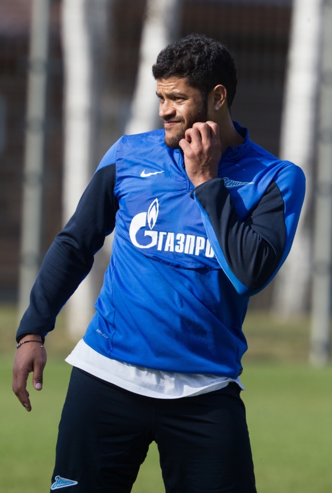 Открытая тренировка «Зенита» перед матчем с «Анжи»