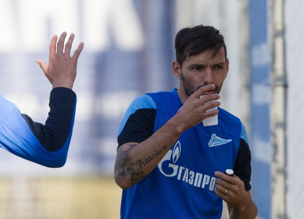 Открытая тренировка «Зенита» перед матчем с «Анжи»