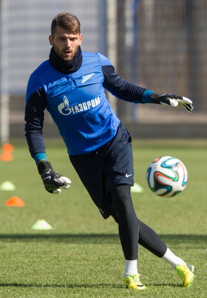 Открытая тренировка «Зенита» перед матчем с «Анжи»
