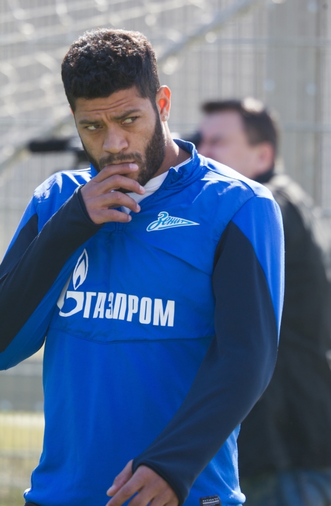 Открытая тренировка «Зенита» перед матчем с «Анжи»