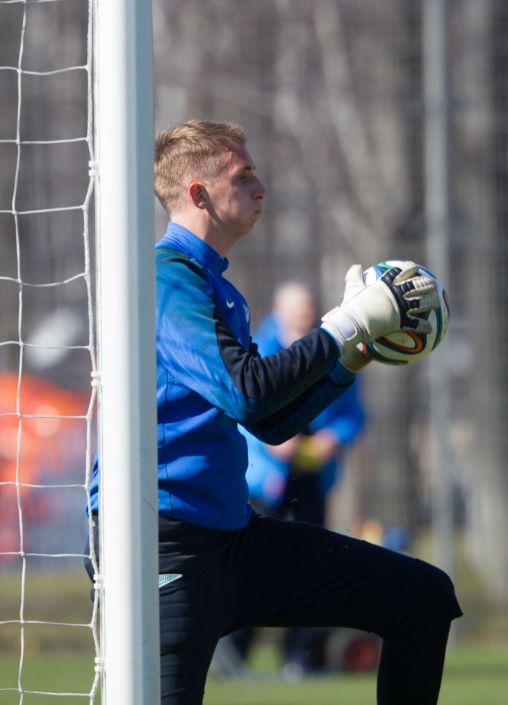 Открытая тренировка «Зенита» перед матчем с «Анжи»