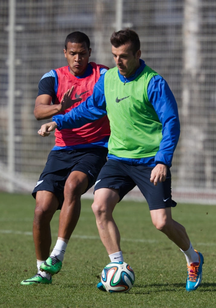 Открытая тренировка «Зенита» перед матчем с «Анжи»