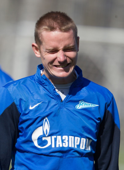 Открытая тренировка «Зенита» перед матчем с «Анжи»