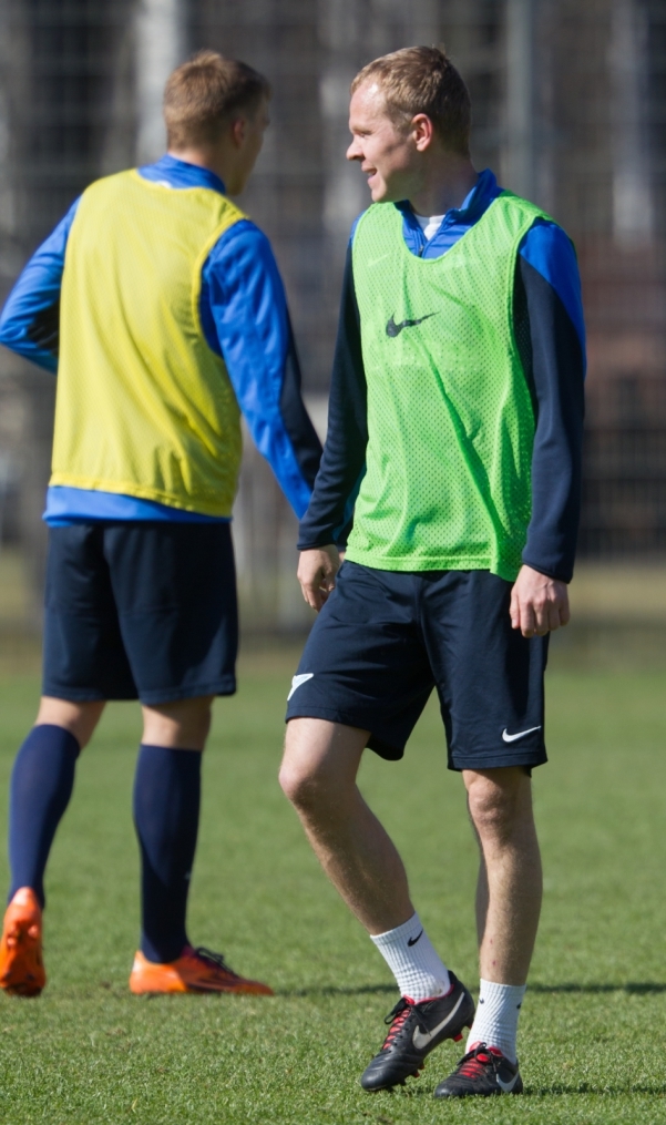 Открытая тренировка «Зенита» перед матчем с «Анжи»