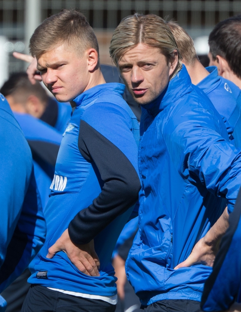 Открытая тренировка «Зенита» перед матчем с «Волгой»