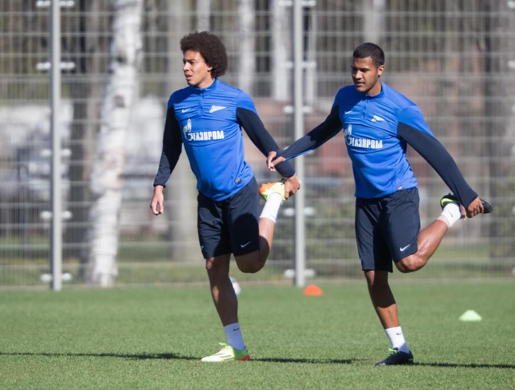 Открытая тренировка «Зенита» перед матчем с «Волгой»