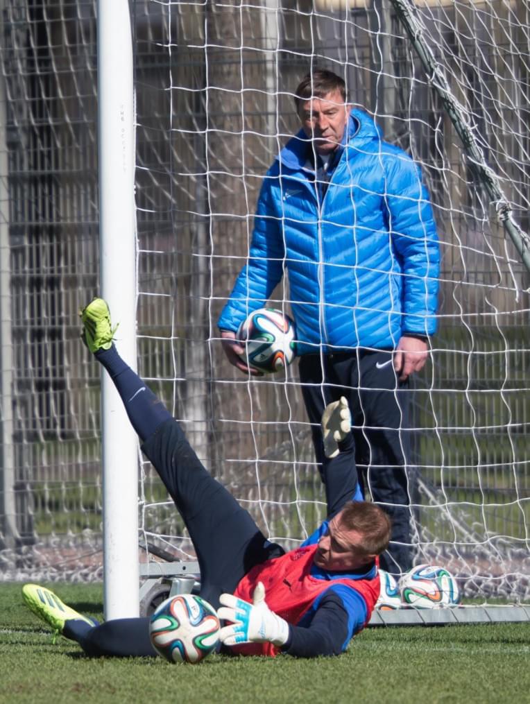 Открытая тренировка «Зенита» перед матчем с «Волгой»