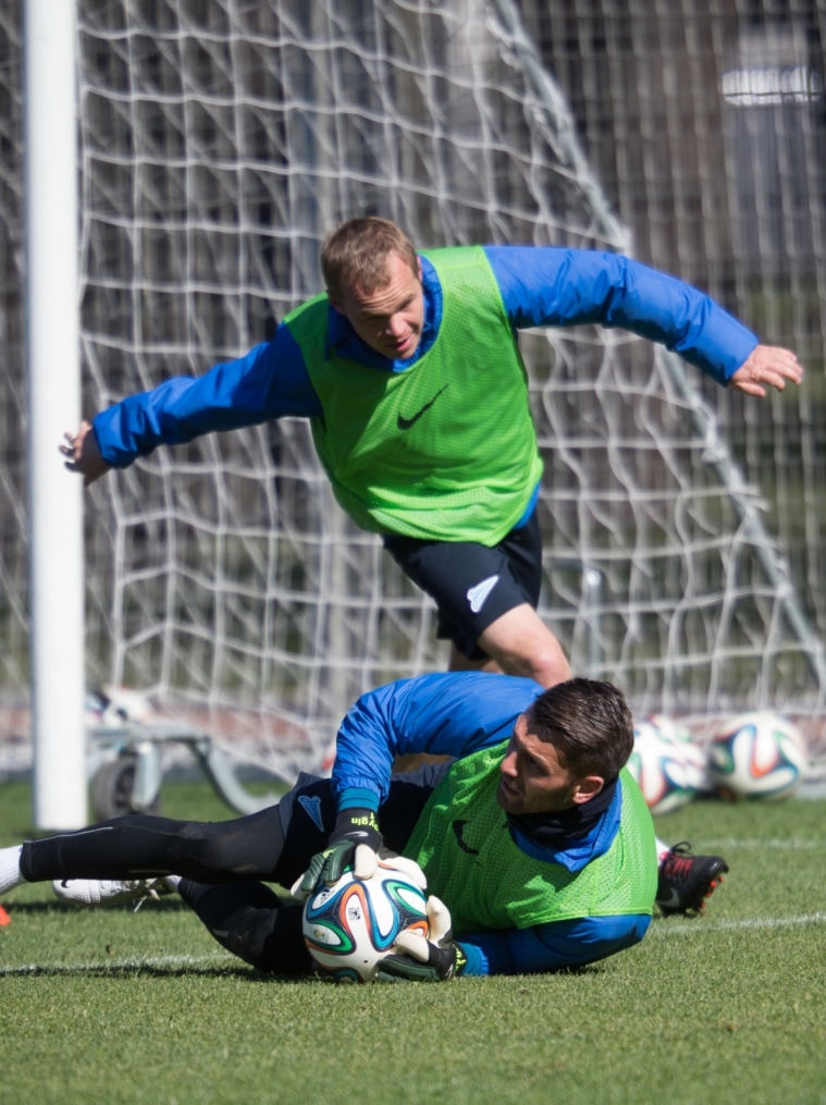 Открытая тренировка «Зенита» перед матчем с «Волгой»