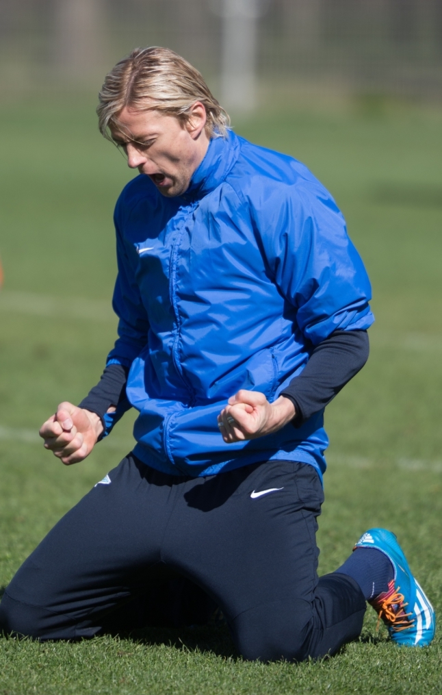 Открытая тренировка «Зенита» перед матчем с «Волгой»