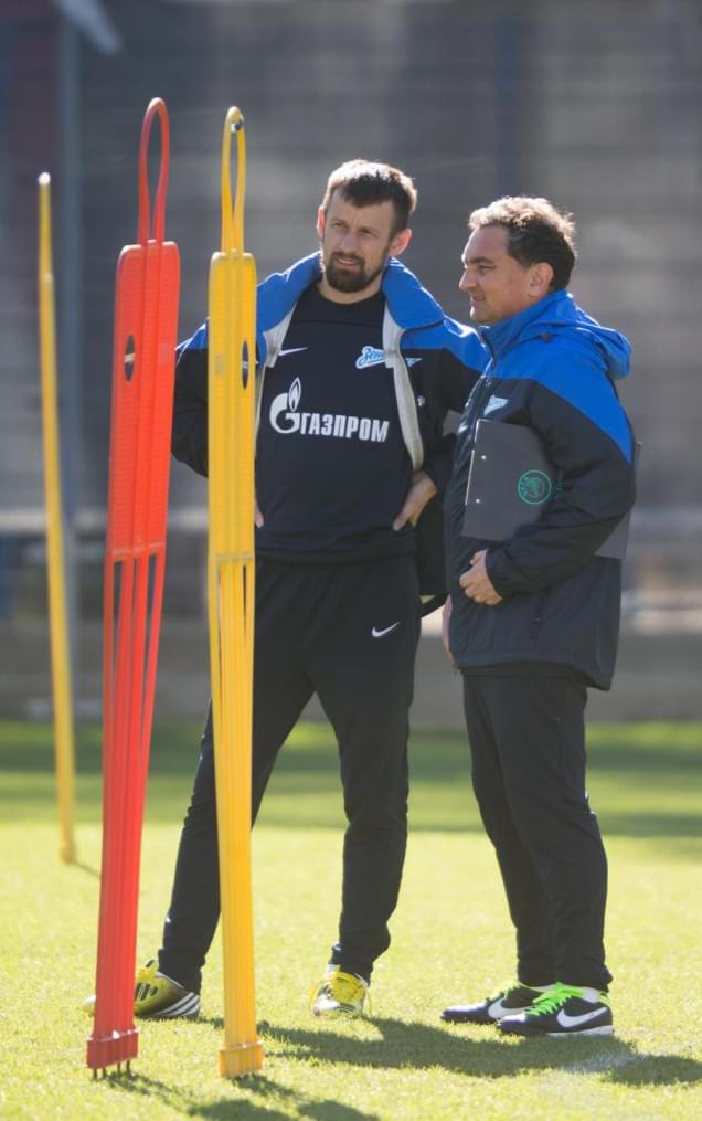 Открытая тренировка «Зенита» перед матчем с «Волгой»