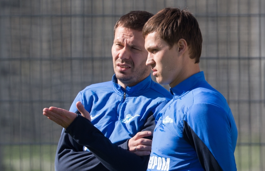 Открытая тренировка «Зенита» перед матчем с «Волгой»