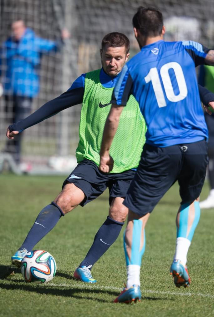 Открытая тренировка «Зенита» перед матчем с «Волгой»