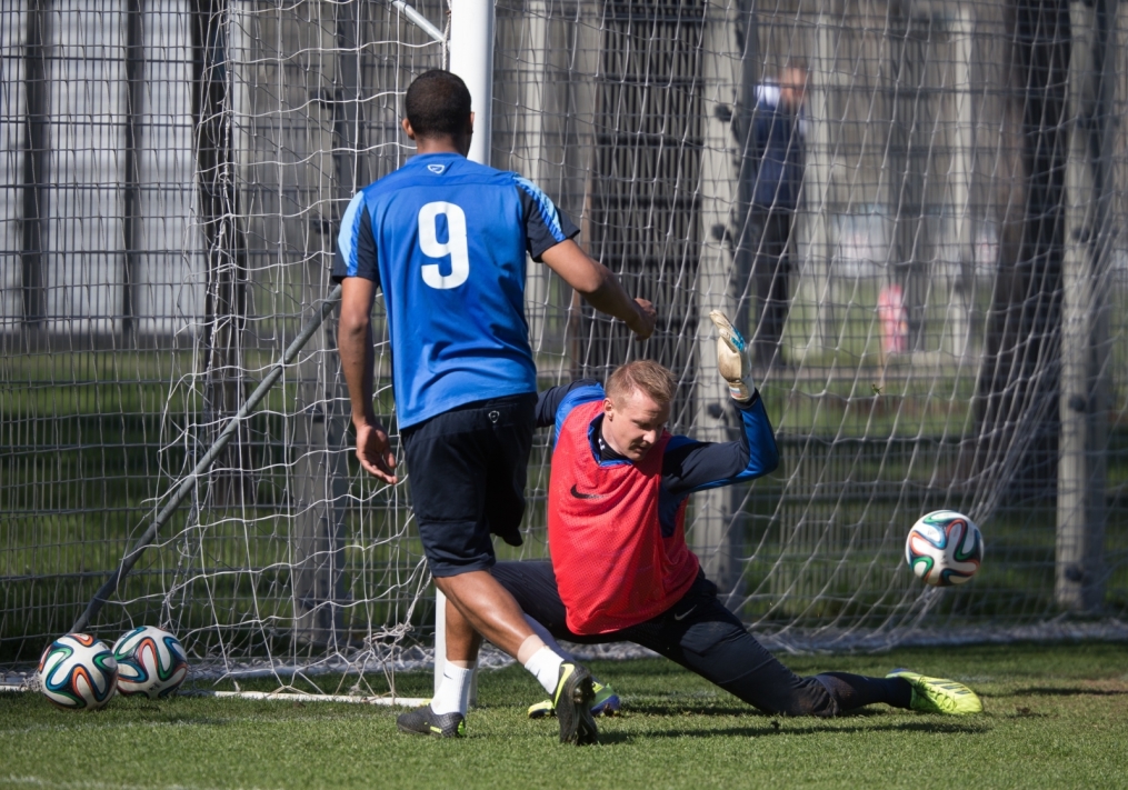 Открытая тренировка «Зенита» перед матчем с «Волгой»
