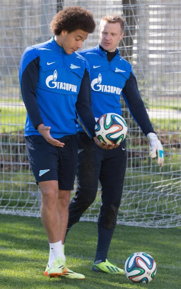 Открытая тренировка «Зенита» перед матчем с «Волгой»