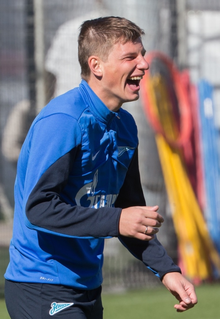 Открытая тренировка «Зенита» перед матчем с «Волгой»