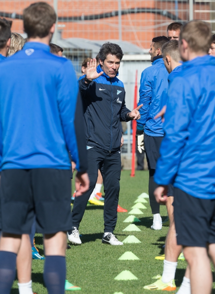 Открытая тренировка «Зенита» перед матчем с «Волгой»