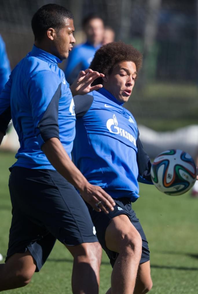 Открытая тренировка «Зенита» перед матчем с «Волгой»