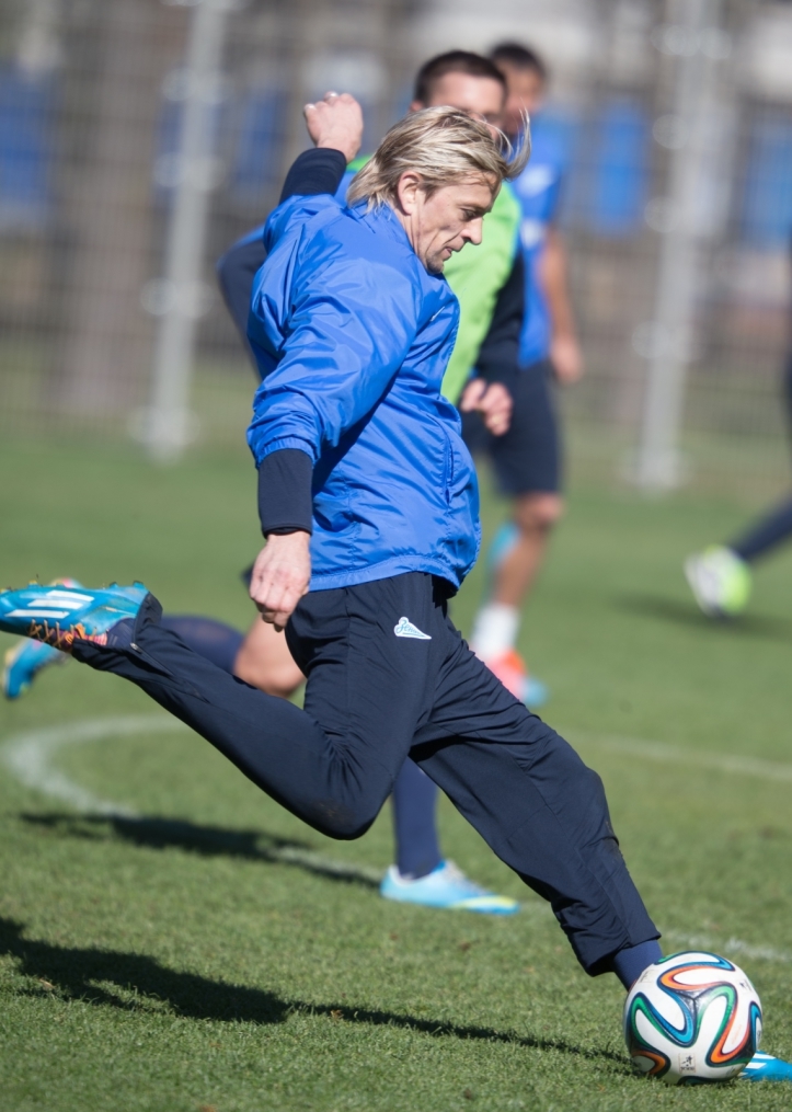 Открытая тренировка «Зенита» перед матчем с «Волгой»