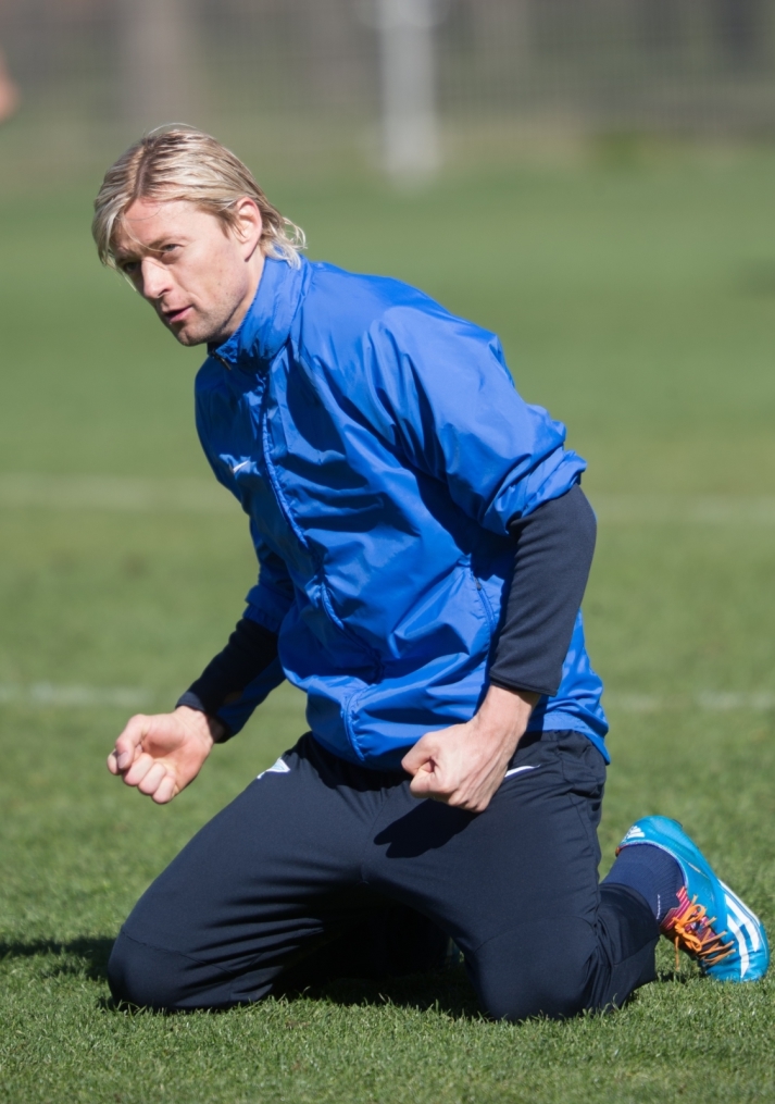 Открытая тренировка «Зенита» перед матчем с «Волгой»