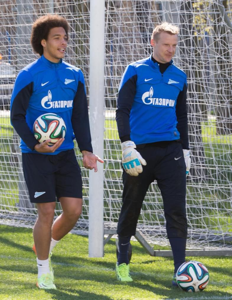 Открытая тренировка «Зенита» перед матчем с «Волгой»