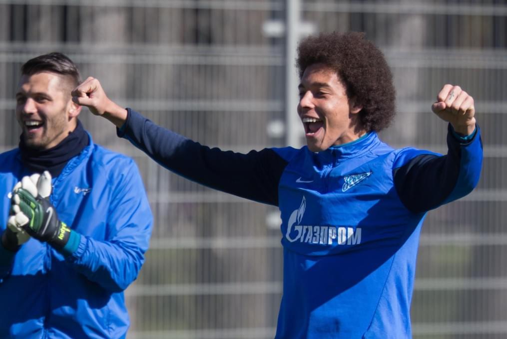 Открытая тренировка «Зенита» перед матчем с «Волгой»
