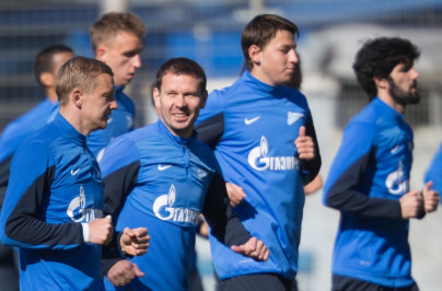 Открытая тренировка «Зенита» перед матчем с «Волгой»