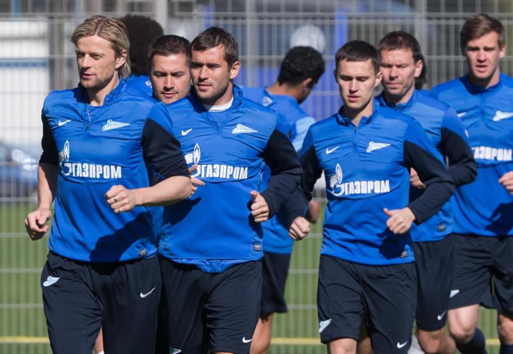 Открытая тренировка «Зенита» перед матчем с «Локомотивом»