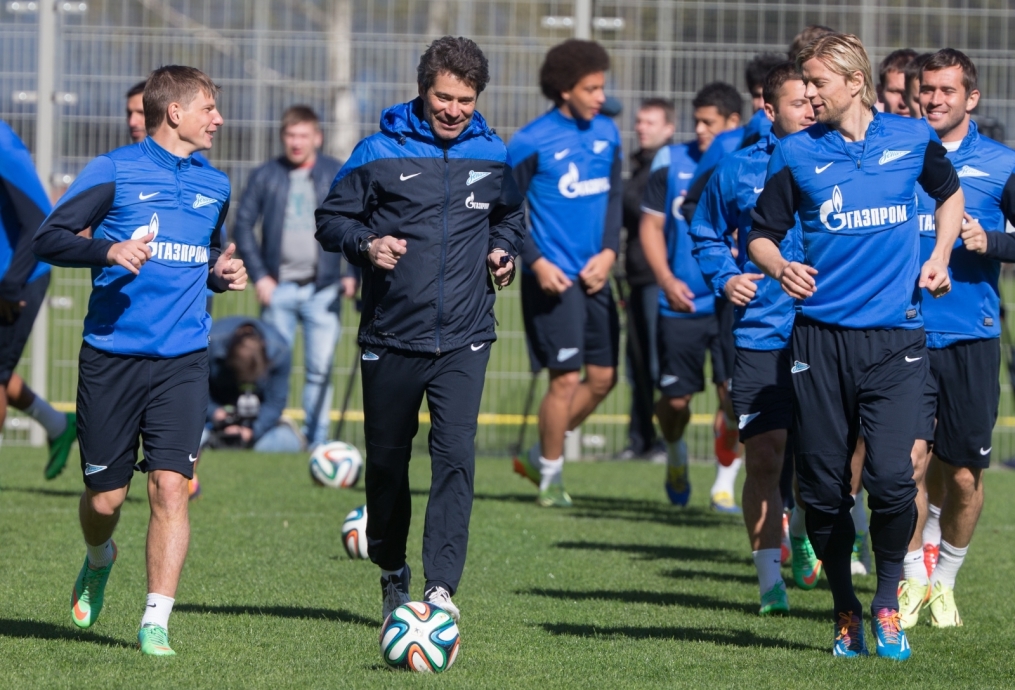 Открытая тренировка «Зенита» перед матчем с «Локомотивом»