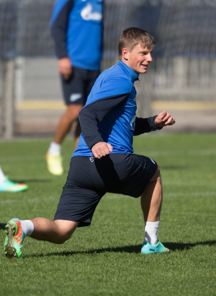 Открытая тренировка «Зенита» перед матчем с «Локомотивом»