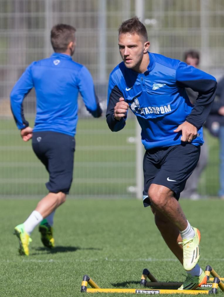 Открытая тренировка «Зенита» перед матчем с «Локомотивом»