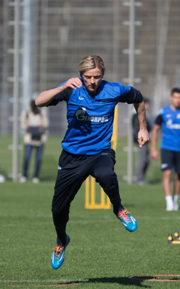 Открытая тренировка «Зенита» перед матчем с «Локомотивом»