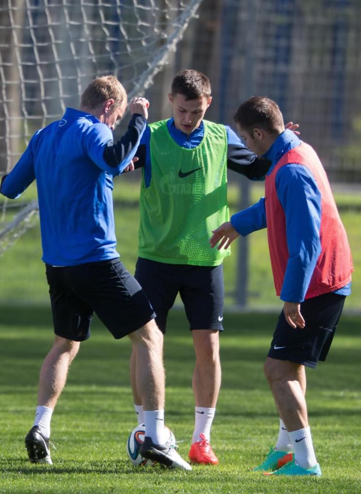 Открытая тренировка «Зенита» перед матчем с «Локомотивом»