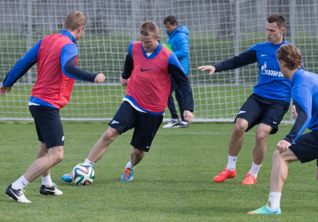 Открытая тренировка «Зенита» перед матчем с «Локомотивом»