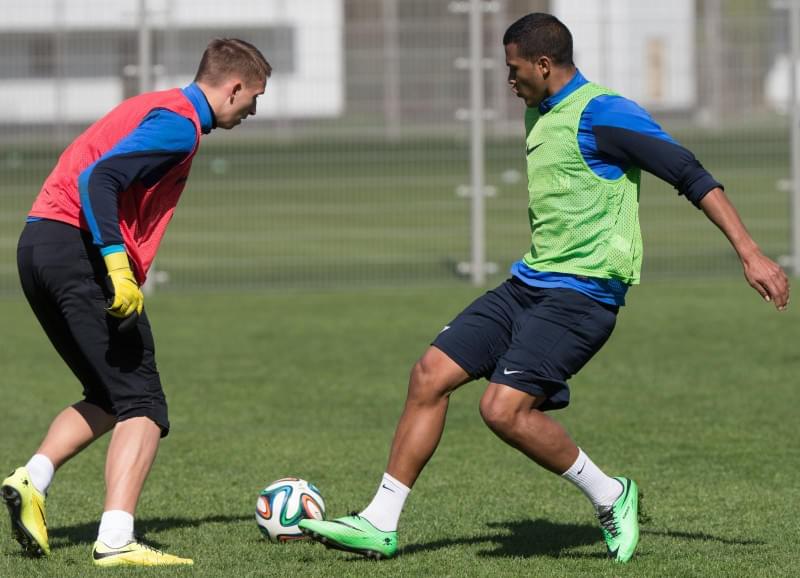 Открытая тренировка «Зенита» перед матчем с «Локомотивом»