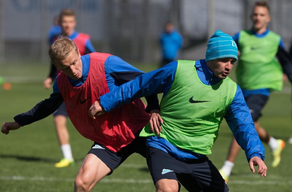 Открытая тренировка «Зенита» перед матчем с «Локомотивом»