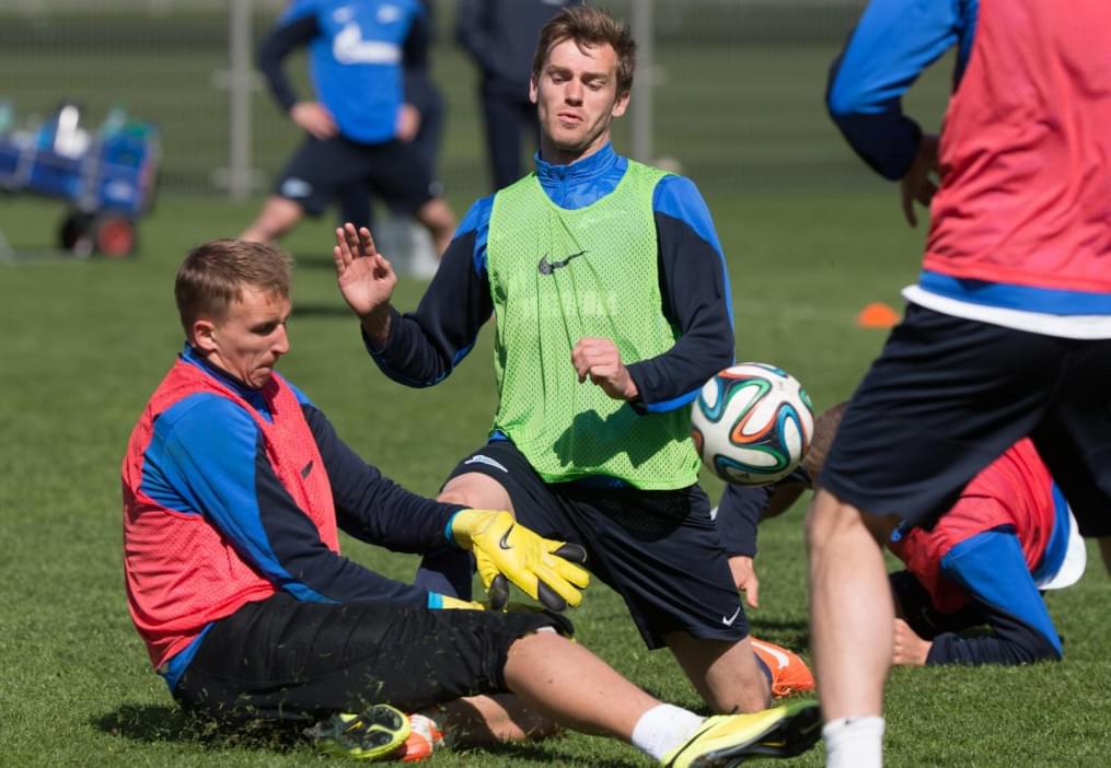 Открытая тренировка «Зенита» перед матчем с «Локомотивом»