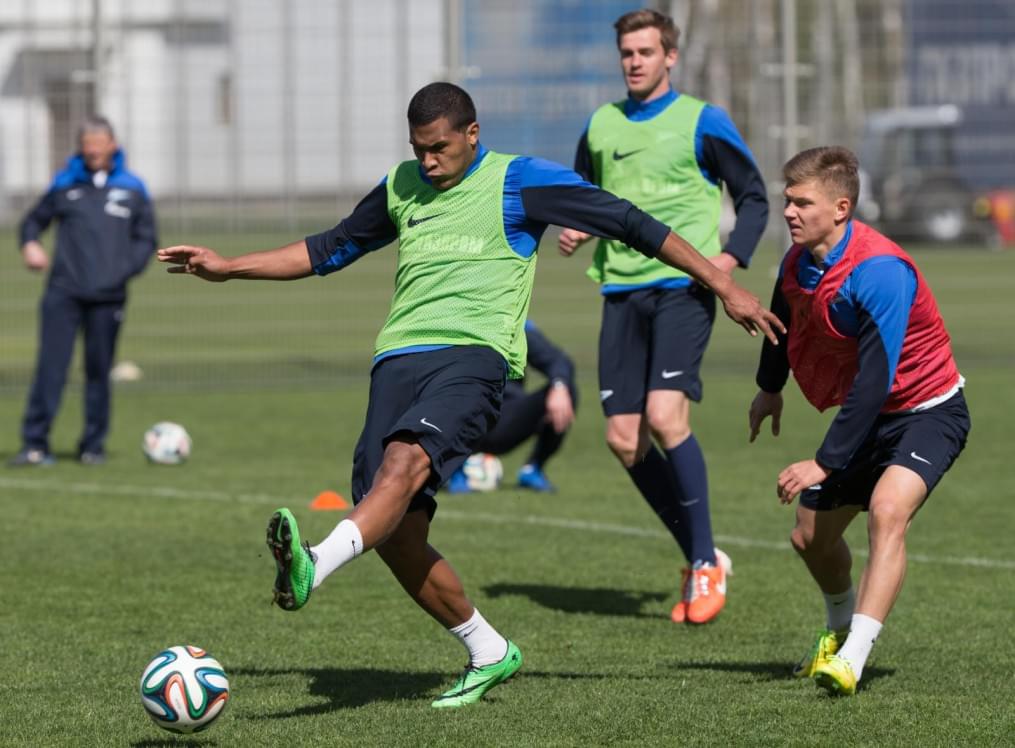 Открытая тренировка «Зенита» перед матчем с «Локомотивом»