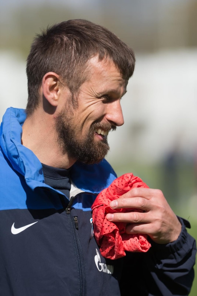 Открытая тренировка «Зенита» перед матчем с «Локомотивом»