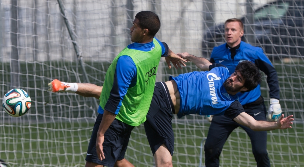 Открытая тренировка «Зенита» перед матчем с «Локомотивом»