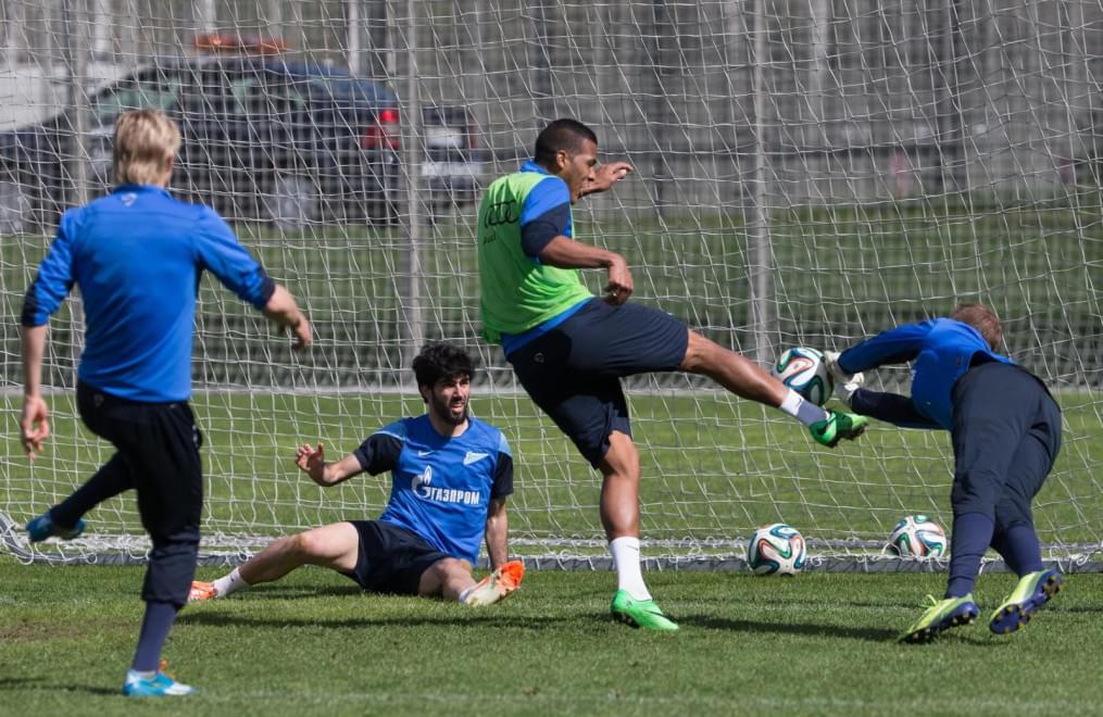 Открытая тренировка «Зенита» перед матчем с «Локомотивом»