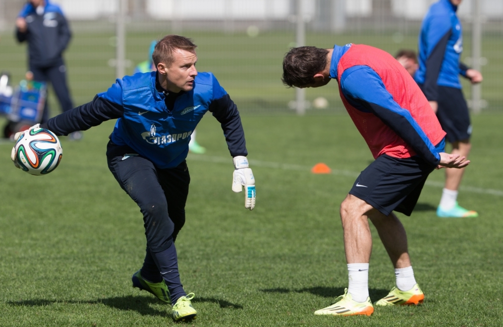 Открытая тренировка «Зенита» перед матчем с «Локомотивом»