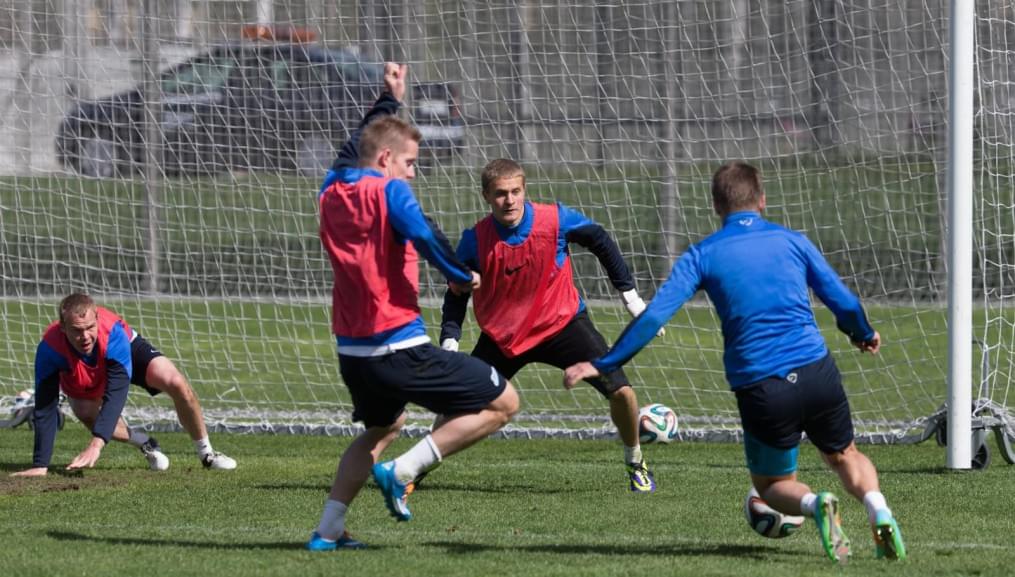 Открытая тренировка «Зенита» перед матчем с «Локомотивом»