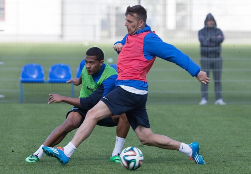 Открытая тренировка «Зенита» перед матчем с «Локомотивом»