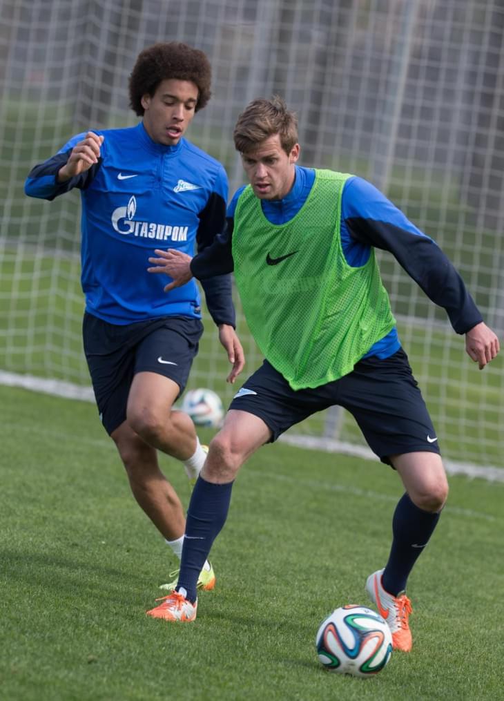 Открытая тренировка «Зенита» перед матчем с «Локомотивом»