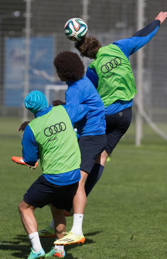 Открытая тренировка «Зенита» перед матчем с «Локомотивом»