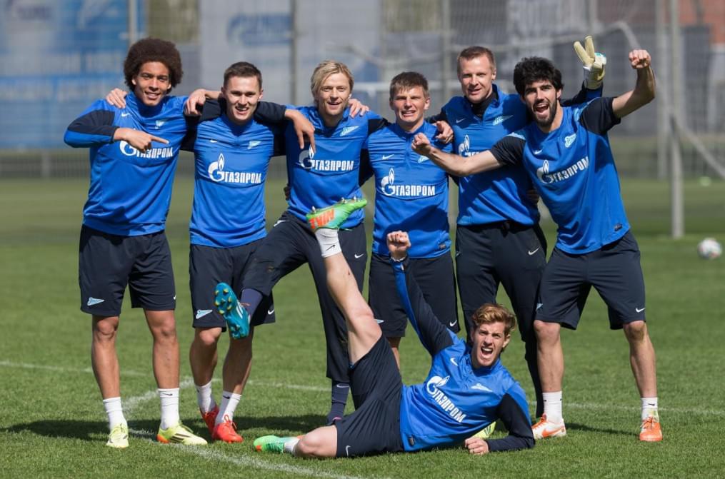 Открытая тренировка «Зенита» перед матчем с «Локомотивом»