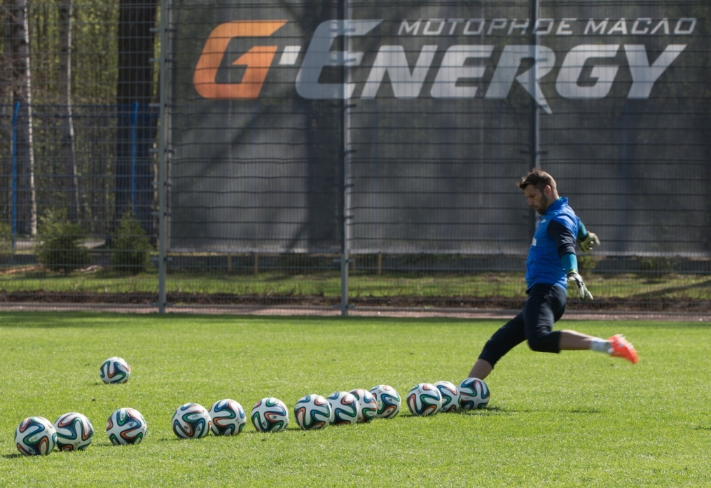 Открытая тренировка «Зенита» перед матчем с «Локомотивом»